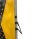30" Solar Powered LED Flashing Chevron Sharp Curve Road Sign
